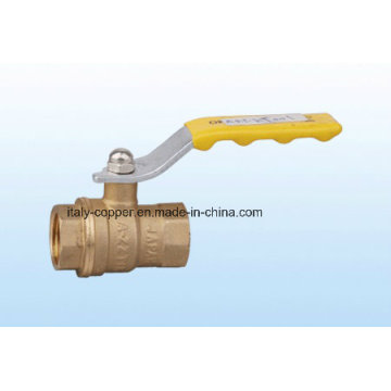 Customized Quality Forged Golden Bass Ball Valve with Handle (IC-1061)